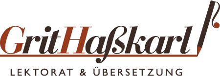 Grit Hasskarl Lektorat Logo